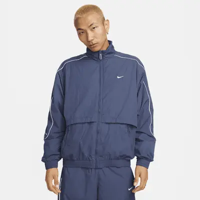 

Куртка Nike Sportswear Solo Swoosh, цвет Thunder Blue/White