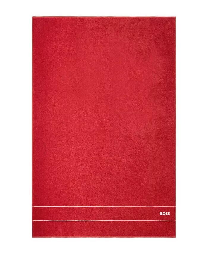 

Простая хлопчатобумажная простыня, 39 x 59 дюймов Boss Home, красный