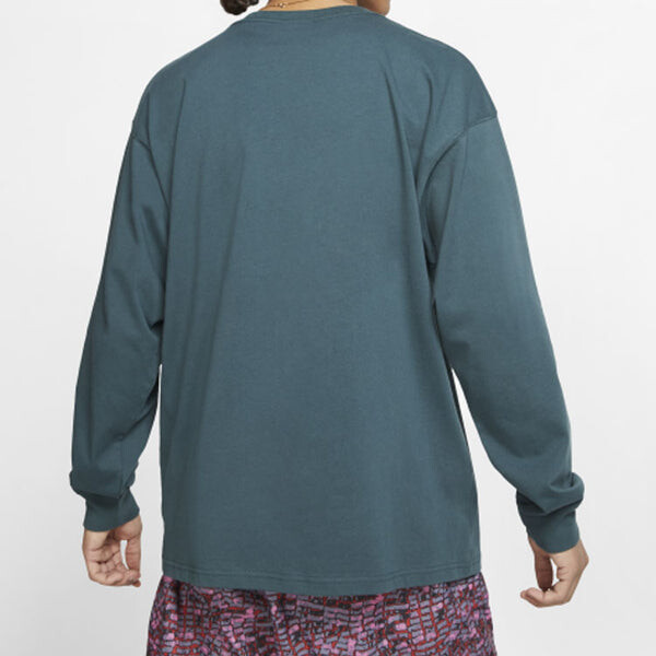 Футболка lab acg long-sleeve t-shirt 'deep jungle aviator grey' Nike, мультиколор — фото 3