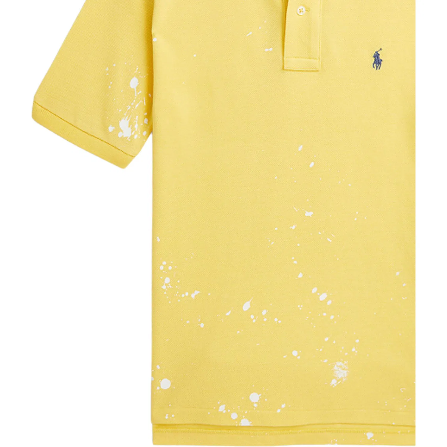 Футболка поло желтая Polo Ralph Lauren Kids — фото 4