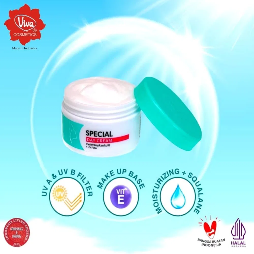 Крем для лица — Дневной Viva Cosmetics Special Day Cream ( ), 22 г — фото 4