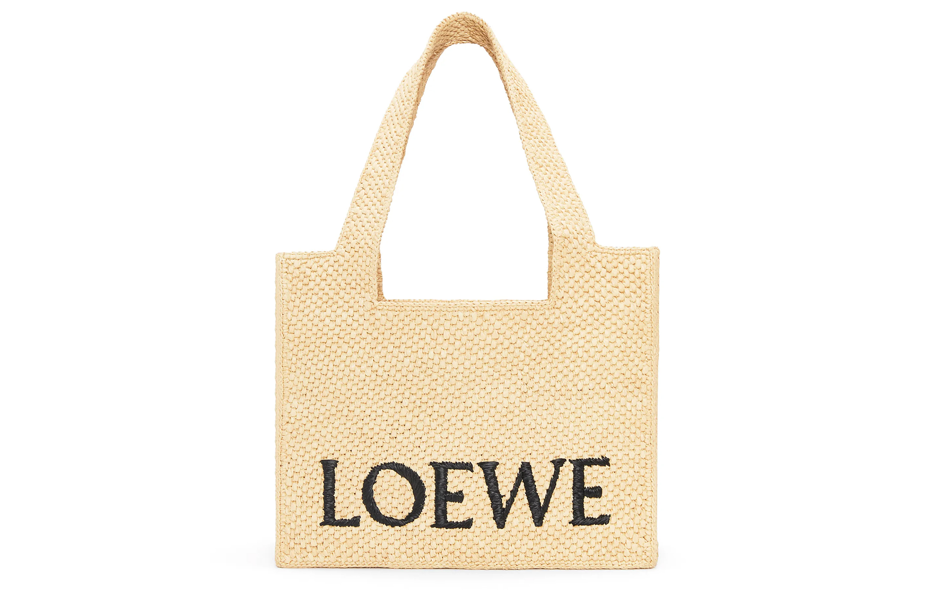 

LOEWE Сумка тоут среднего размера из натуральной рафии