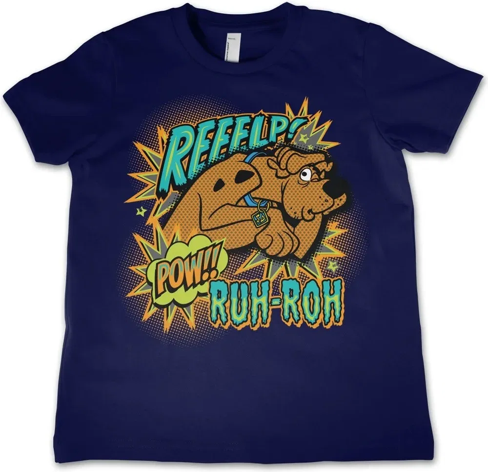 Футболка с принтом Scooby Doo, синий