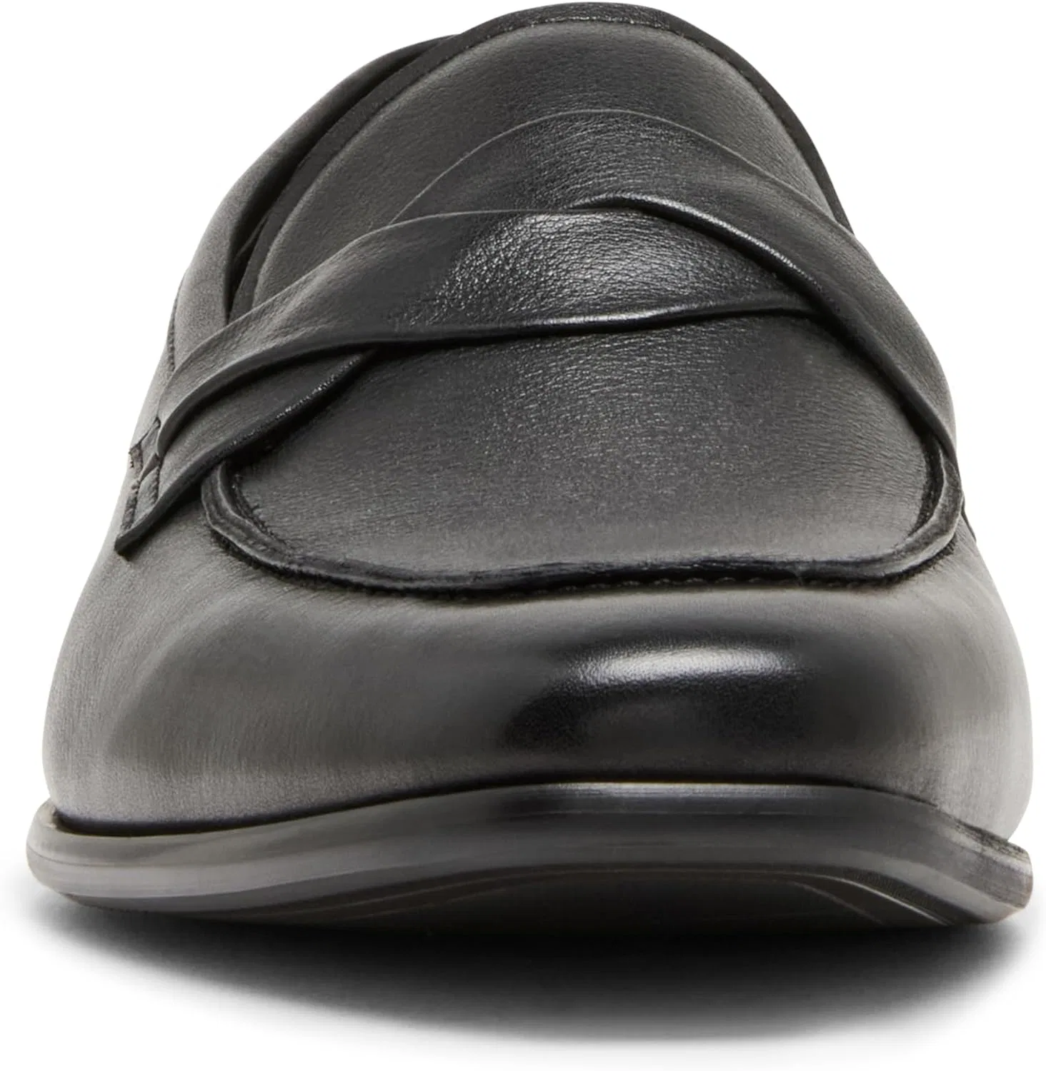 Туфли Steve Madden Herren ChevoitSlipper, Schwarz Leder — фото 2