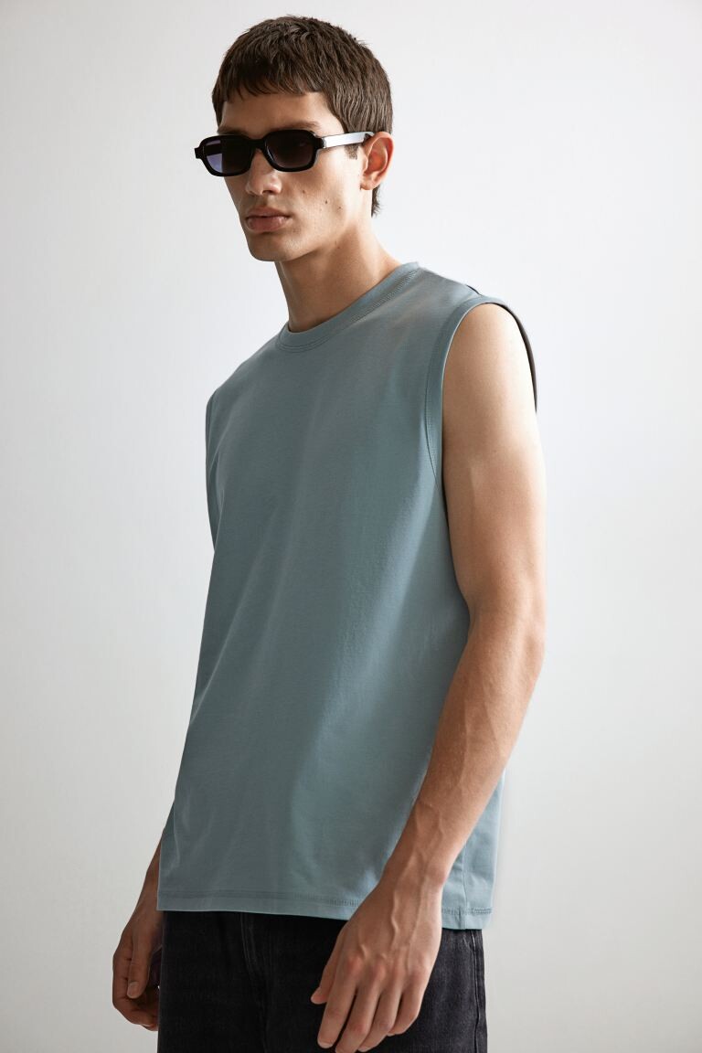 

Майка coolmax стандартной посадки H&M, бирюзовый