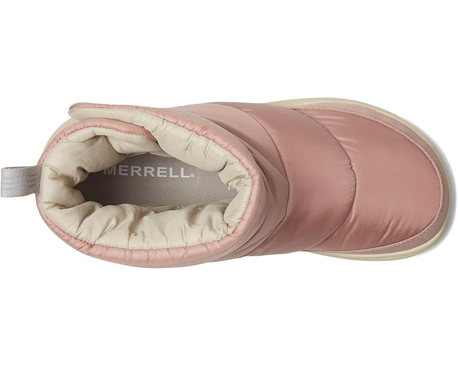 Дутики Merrell Hut Moc 2 Quilted средней высоты зимние, розовый — фото 2