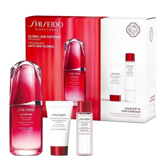 

Подарочный набор по уходу за кожей, 3 шт. Shiseido, Ultimate Value