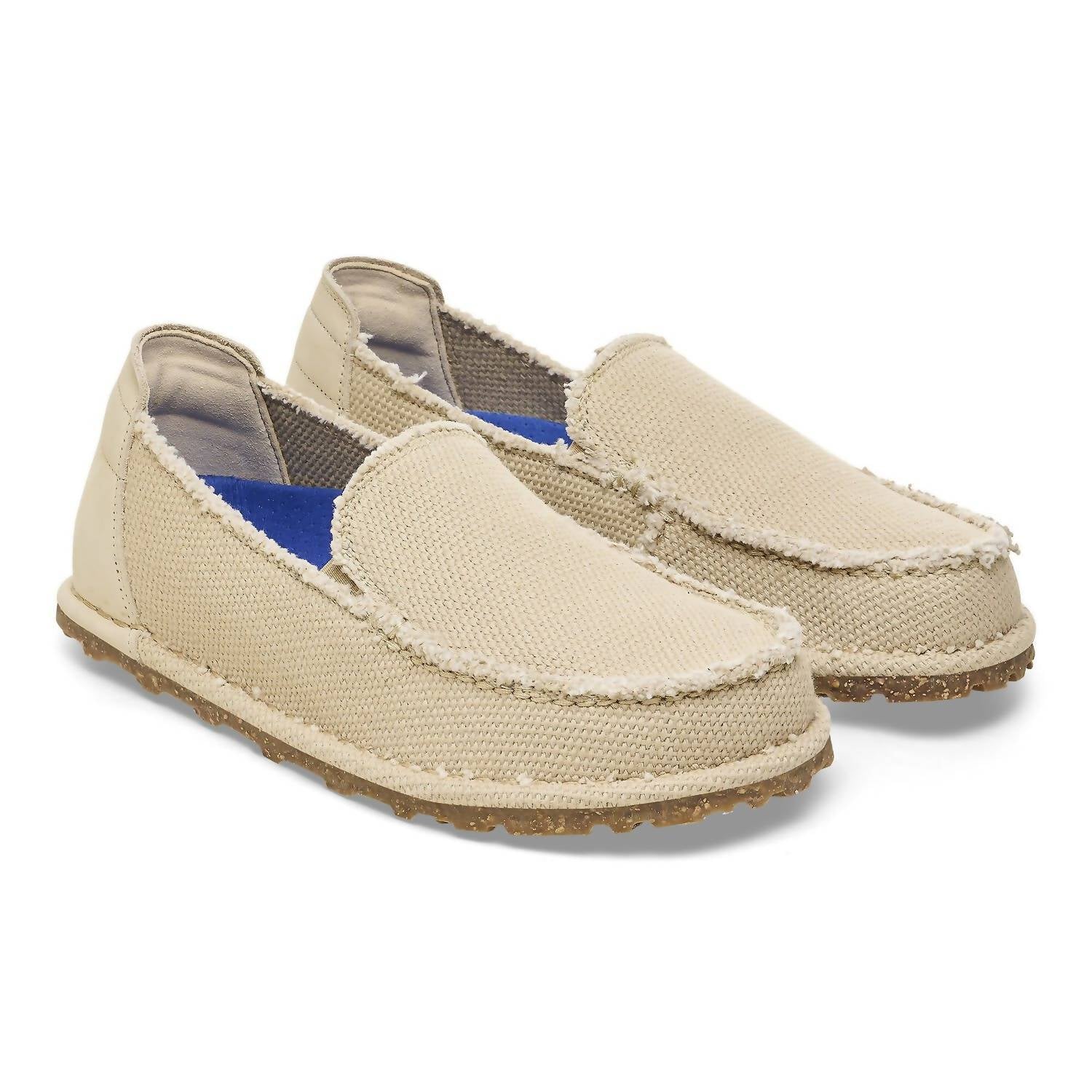 Женские слипоны Utti из холста в цвете песчаный замок Birkenstock, Sandcastle