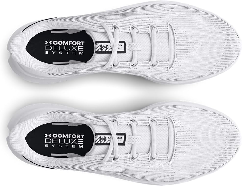 Кроссовки Under Armour Charged Speed Swift для мужчин, (107) White/Mod Gray/Black — фото 4