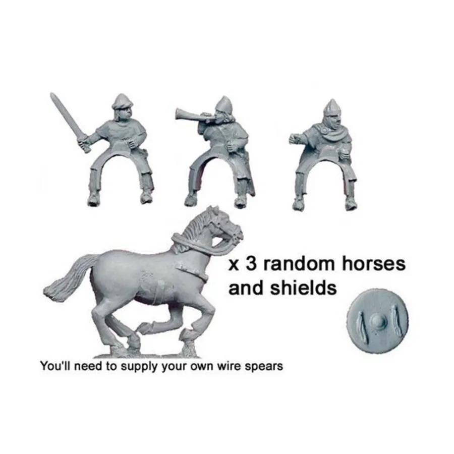 

Испанское командование легкой кавалерии, Historical Miniatures - Dark Ages - El Cid (28mm) (Crusader Miniatures)
