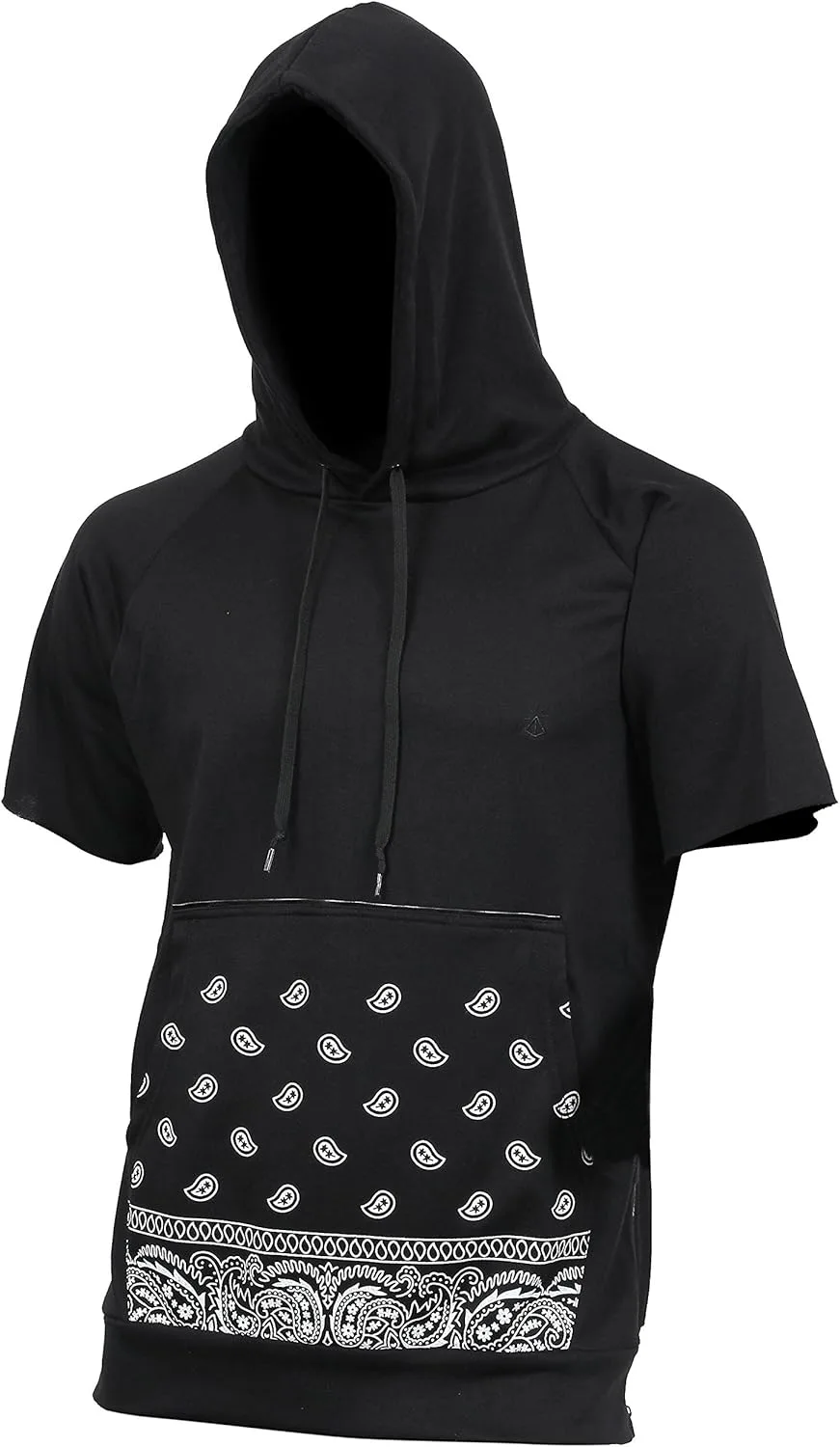 

Толстовка с капюшоном и банданой Hat and Beyond, короткий рукав