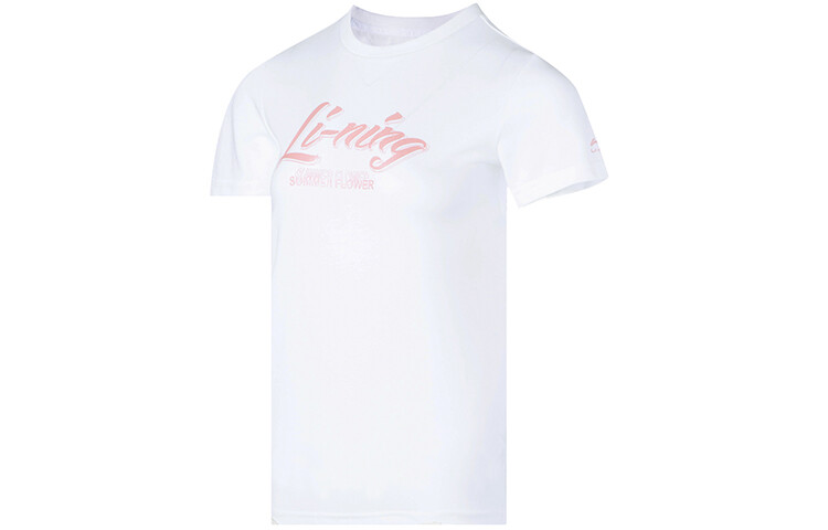 

Футболка женская из коллекции Sports Fashion, белая Lining