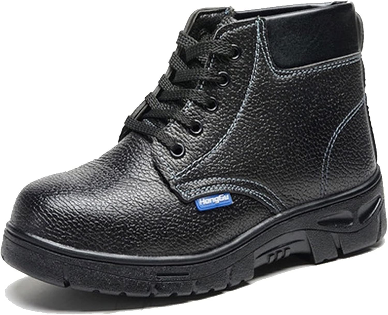 

Непробиваемые ботинки HISXUS с защитным стальным носком для мужчин, ботинки, проколостойкая обувь, зимние мужские ботинки (Цвет: черный, Размер: 11 US)