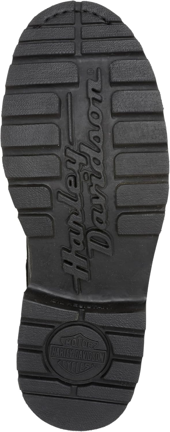 Мужские мотоциклетные повседневные ботинки Harley-Davidson Badlands из кожи, черный — фото 4
