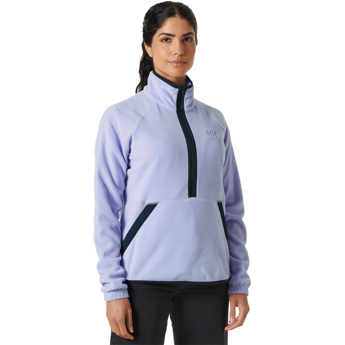

Флисовая толстовка с полузастежкой-молнией Rig Helly Hansen, цвет bright lave