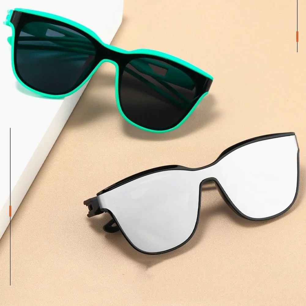 

Солнцезащитные очки без оправы для женщин и мужчин, роскошные линзы, оправа, защита от солнца, повседневные, для вечеринок, солнцезащитные очки UV400 TYUVIVO, C4