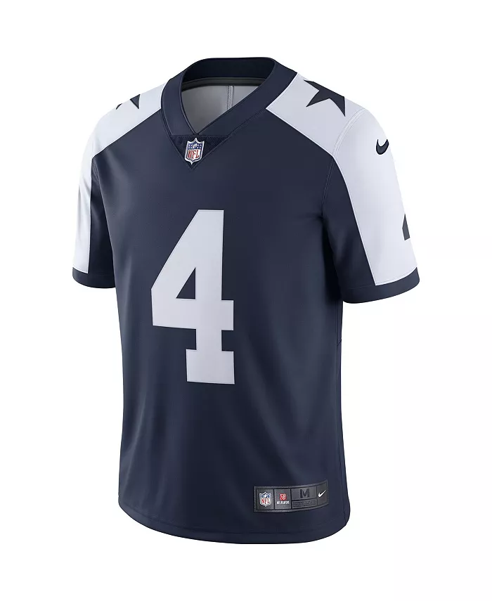 Мужская ограниченная джерси Dallas Cowboys Color Rush Vapor Дака Прескотта Nike, мультиколор — фото 2