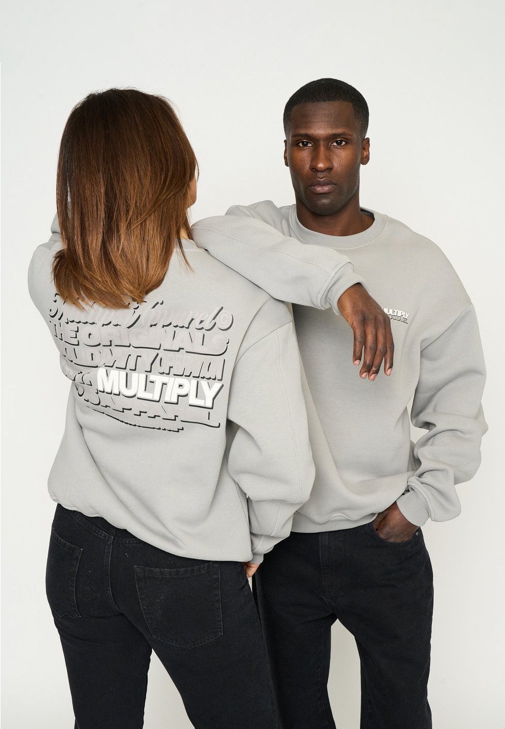 

Толстовка Multiply Apparel, серый