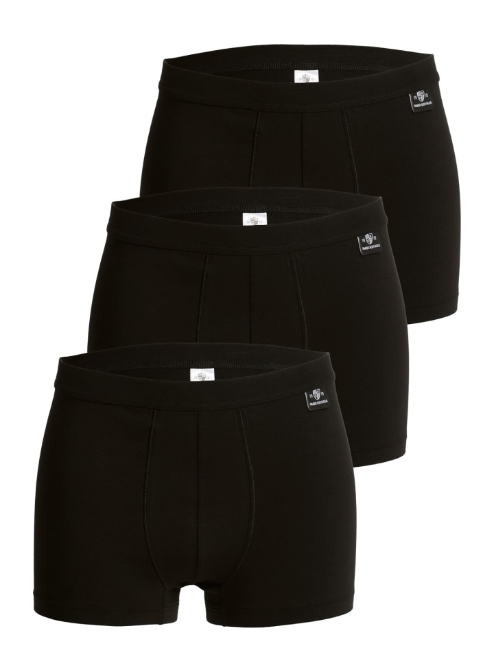 

Haasis Bodywear Комплект из 3 шт.: трусы черного цвета