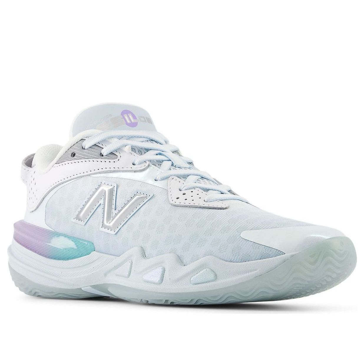 Кроссовки New Balance x Tyrese Maxey Hesi Low V2 'Grey Blue' — фото 3