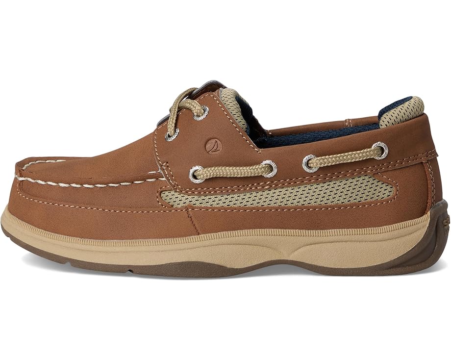 Детские лодочники Sperry Lanyard (маленькие дети/большие дети) Sperry Kids, Dark Tan — фото 4
