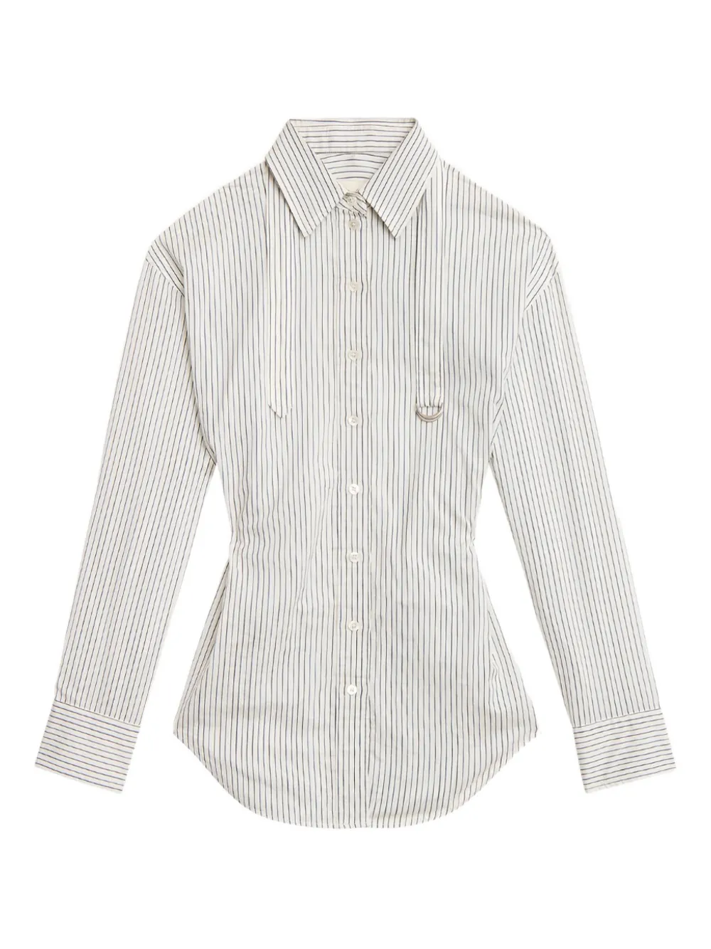 

Рубашка Aurora в тонкую полоску Isabel Marant, белый