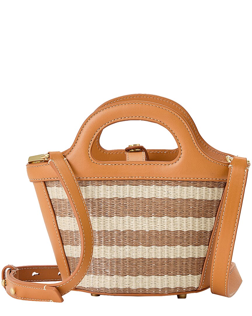 

Сумка через плечо J.McLaughlin Zani Stripe, коричневый
