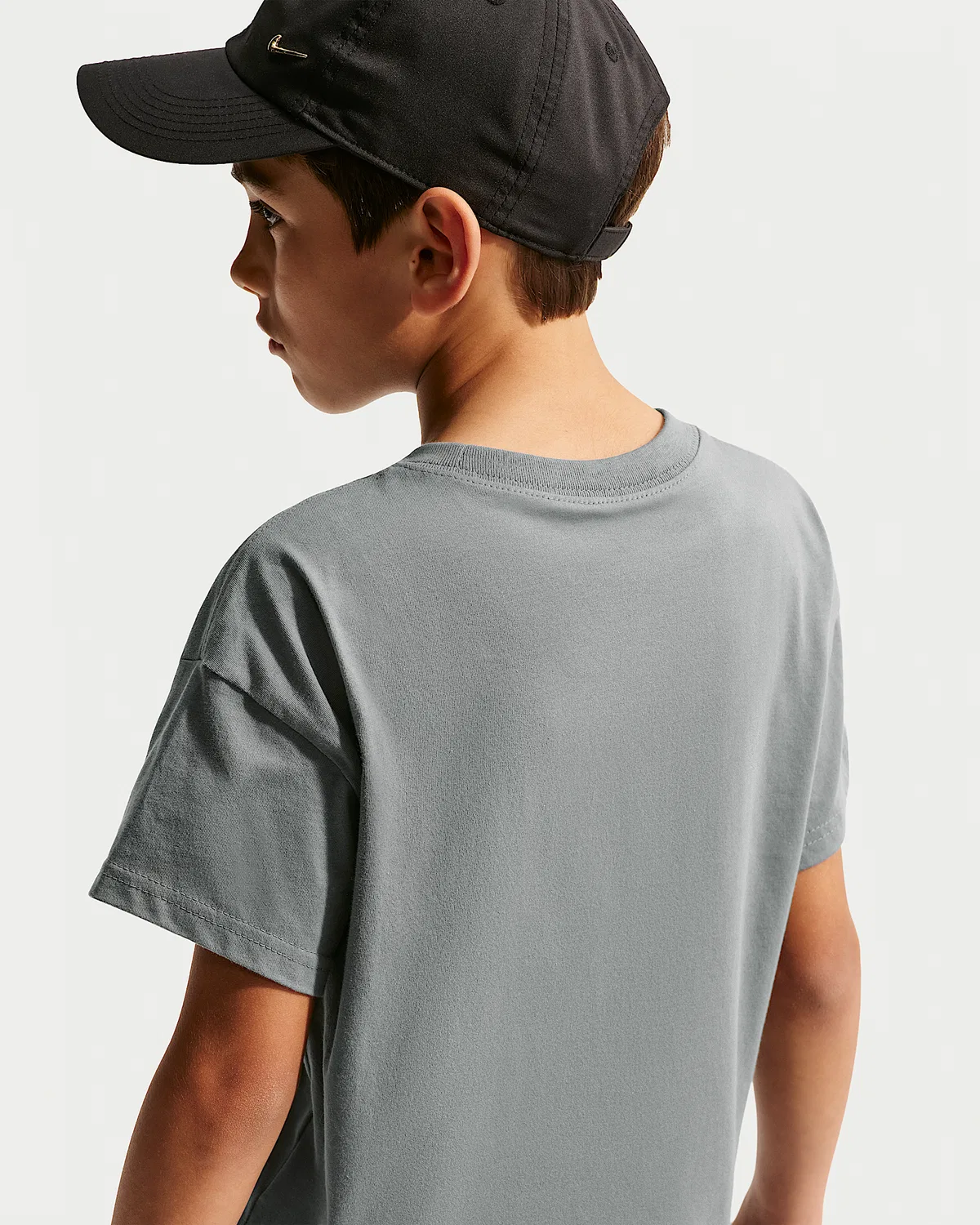 Детская футболка Max90 Nike Sportswear, Smoke Grey — фото 2