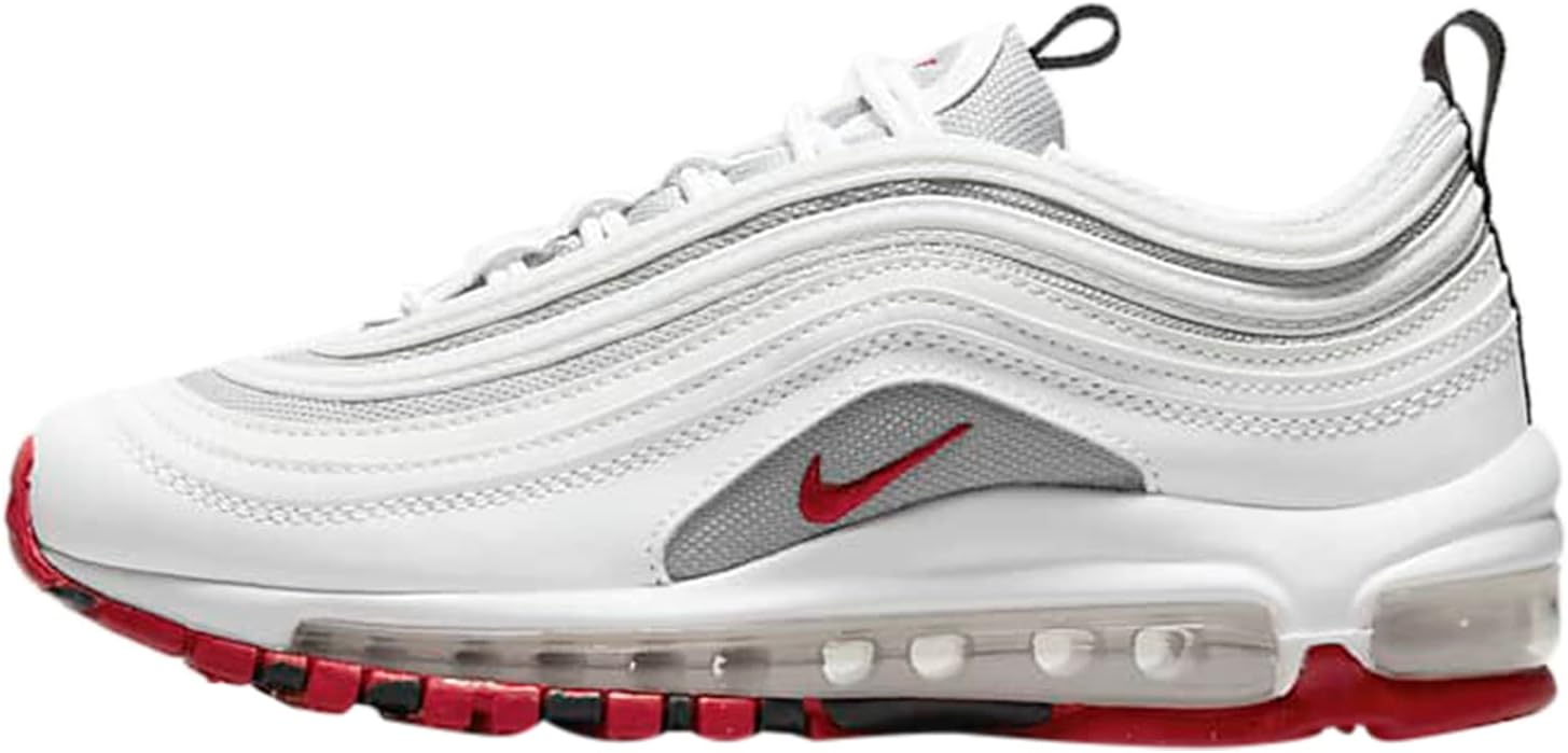 

Мужские кроссовки для бега Nike Air Max 97 (GS) Competition, White/Varsity Red