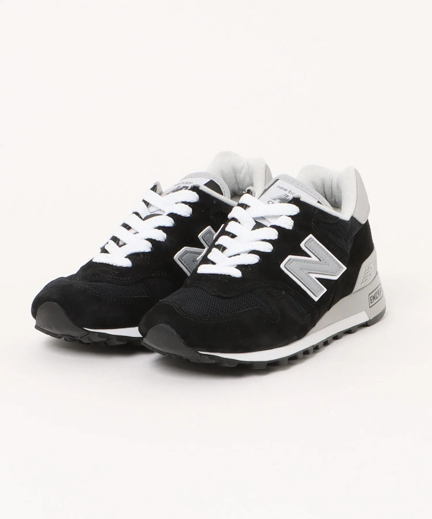 Мужские кроссовки New Balance U1300BK замшевые чёрные