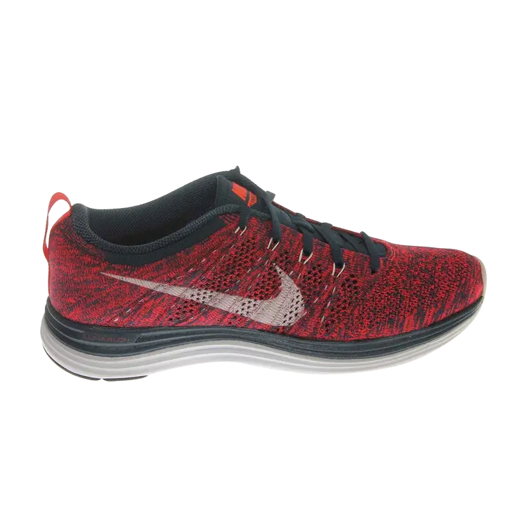 

Кроссовки Nike Flyknit Lunar 1+, красный, Красный;серый, Кроссовки Nike Flyknit Lunar 1+, красный