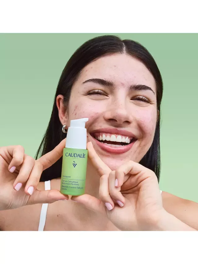 Сыворотка Caudalie — Для сужения пор Vinopure с натуральной салициловой кислотой, 30 мл — фото 2