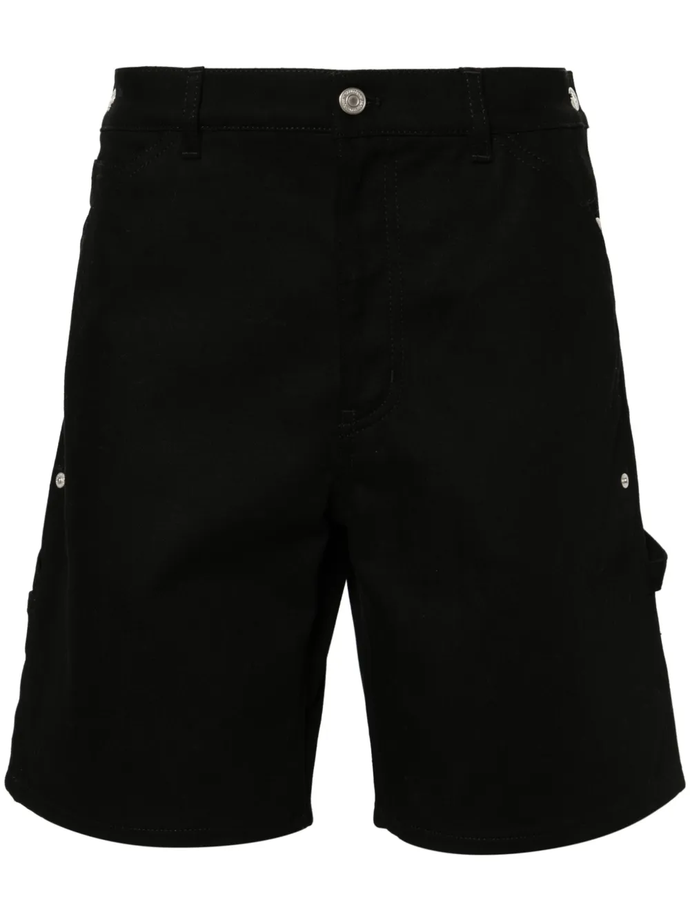 

Джинсовые шорты Sailor с ремешками Courrèges, черный