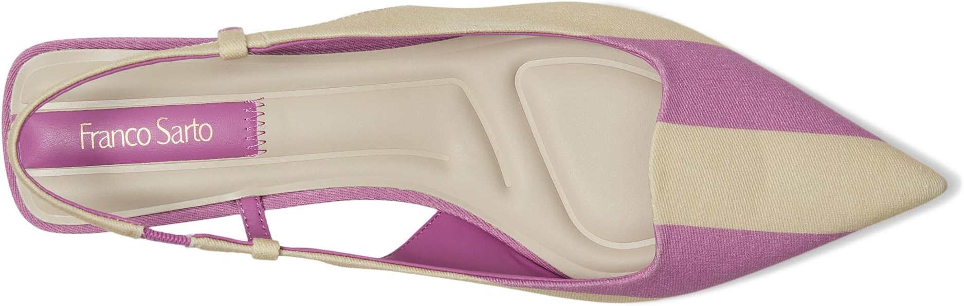 Туфли Franco Sarto Palmira, цвет Orchid Purple Stripe Fabric — фото 2