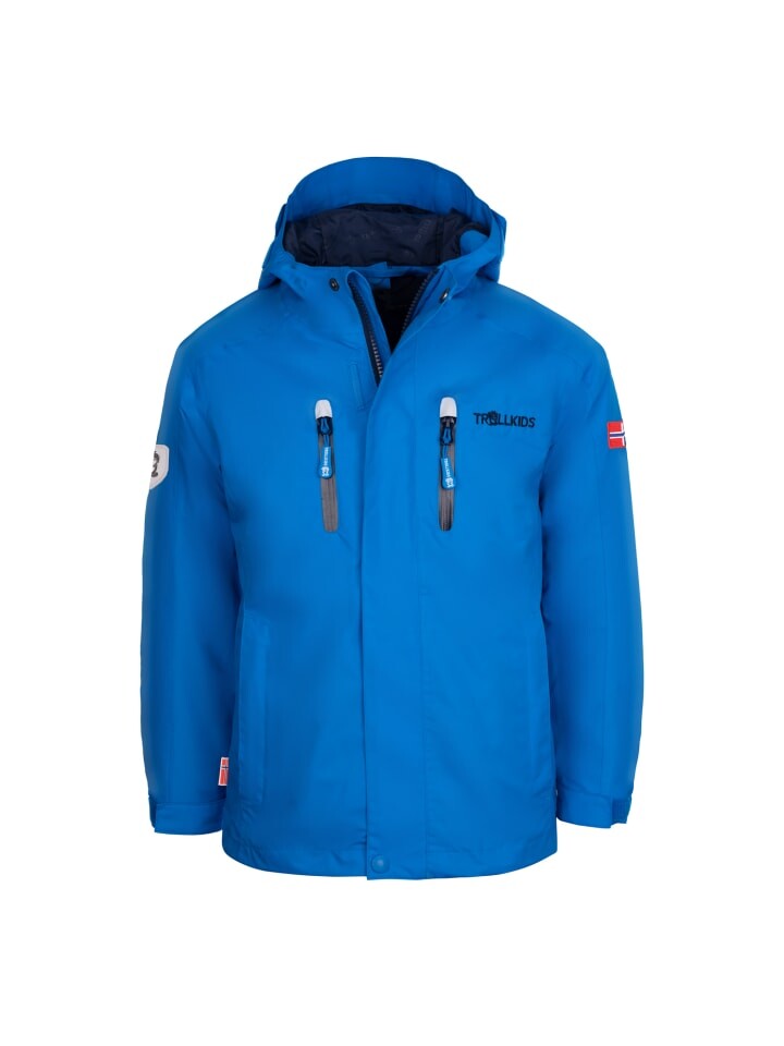 

Куртка Trollkids Sognefjord PRO, цвет azure blue