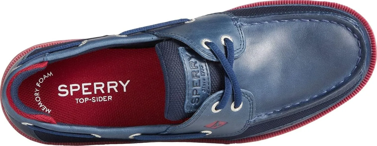Топсайдеры Sperry Surveyor 2-Eye, темно-синий — фото 4