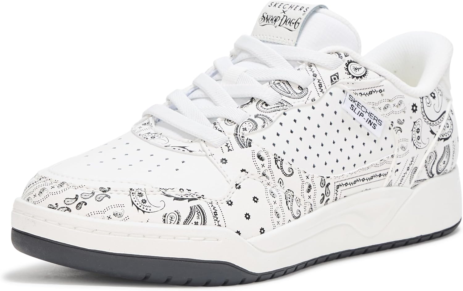 

Мужские кроссовки Skechers Koopa-Court Paisley, белый/черный