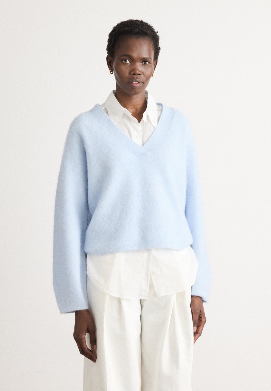 

Джемпер BOSS FITI, Light Pastel Blue/Light Blue