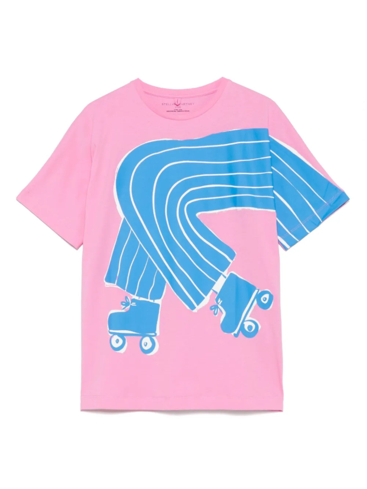 

Stella McCartney Kids футболка с принтом, розовый