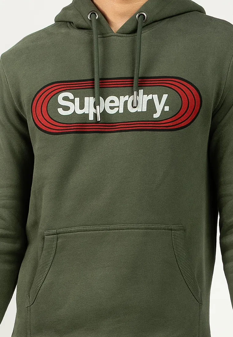 Худи Vintage Trade Tab Superdry, зеленый — фото 3
