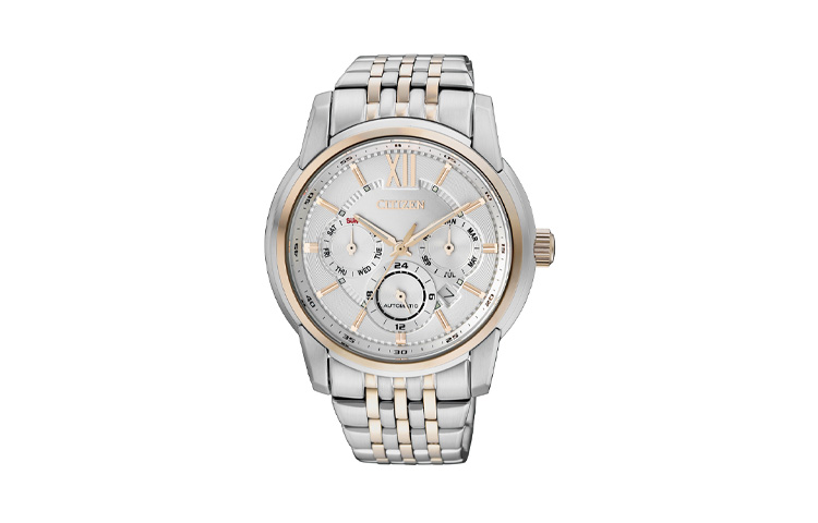 

CITIZEN Часы Mechanical Movement Stainless Steel Strap Watch 42mm Men's Watch Silver Dial, Silver Dial