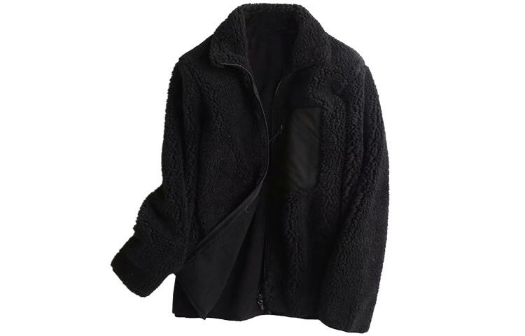 

Мужская флисовая куртка UNIQLO, 09 черный