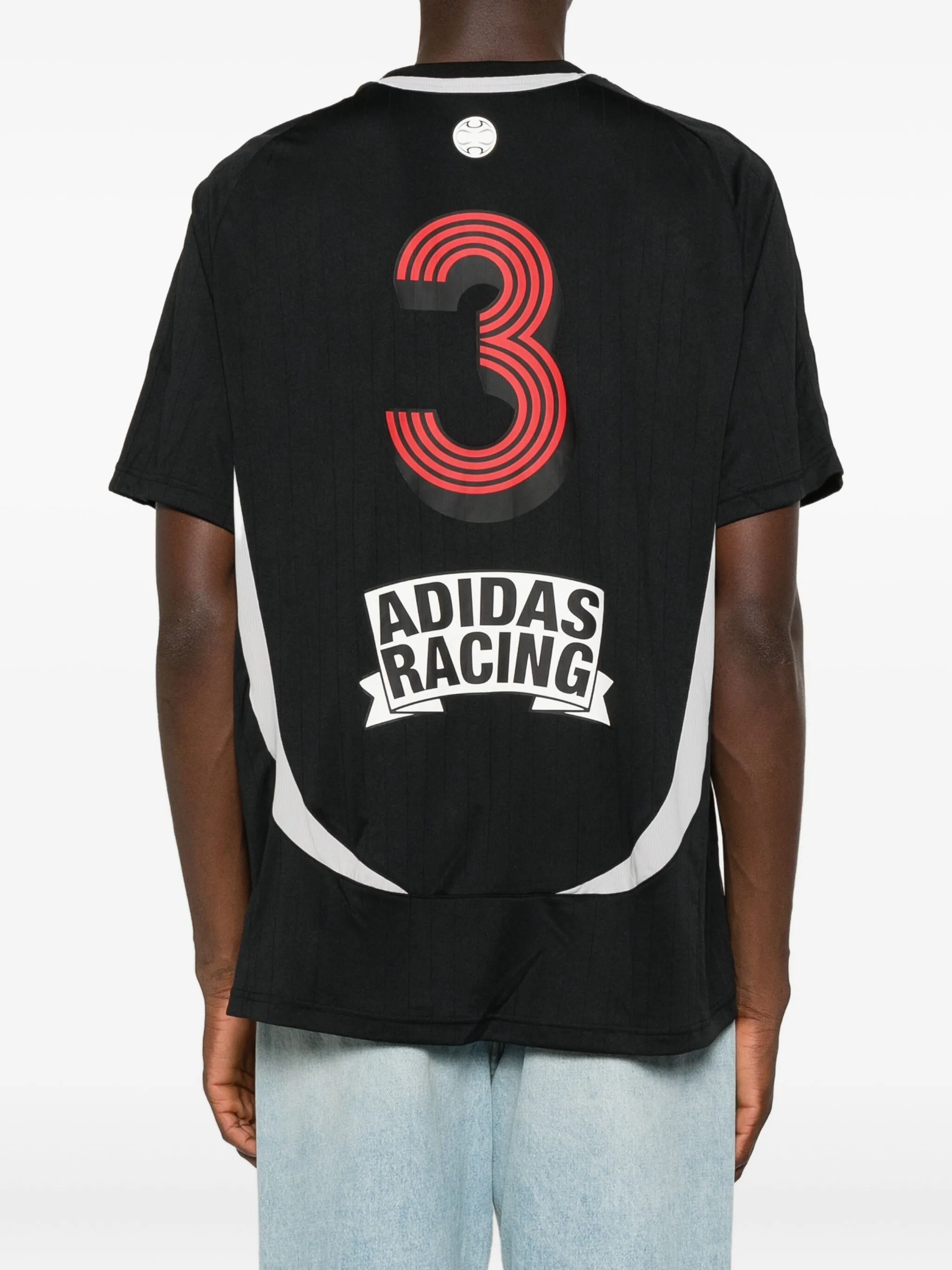 

Футболка Teamgeist Moto с принтом Adidas, черный