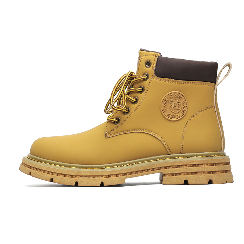 

Feiyue Короткие мужские ботинки Martin, цвет Earth Yellow Brown