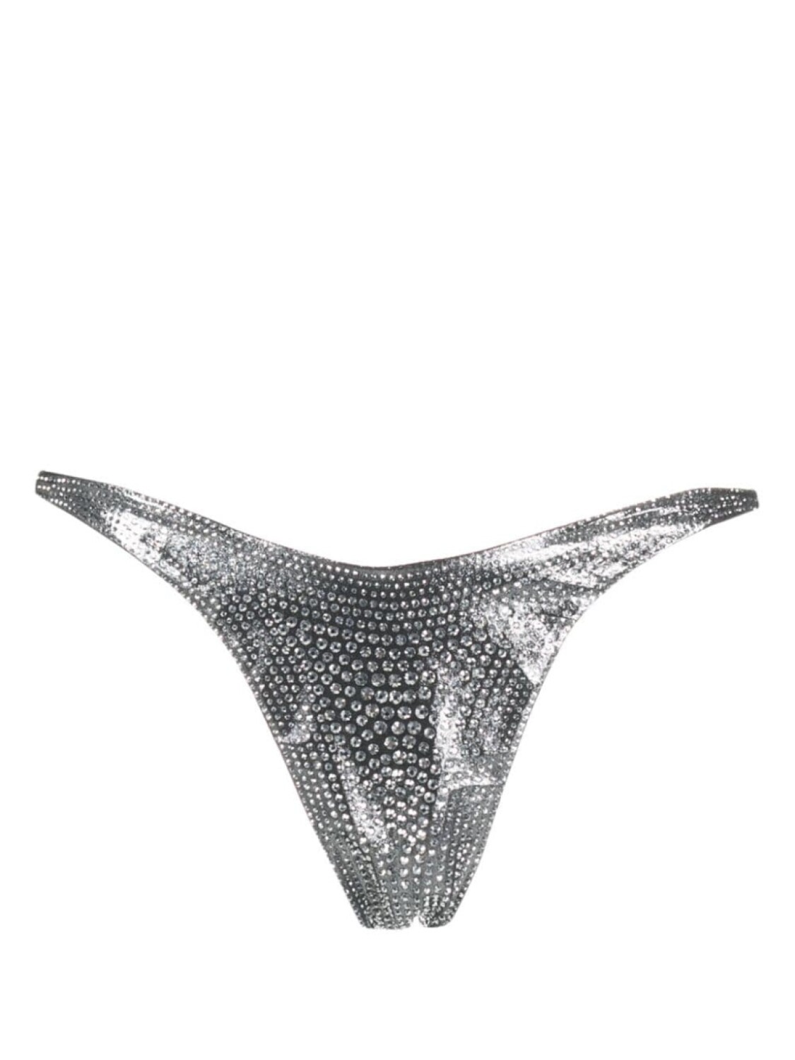 

Mugler декорированные плавки бикини, черный