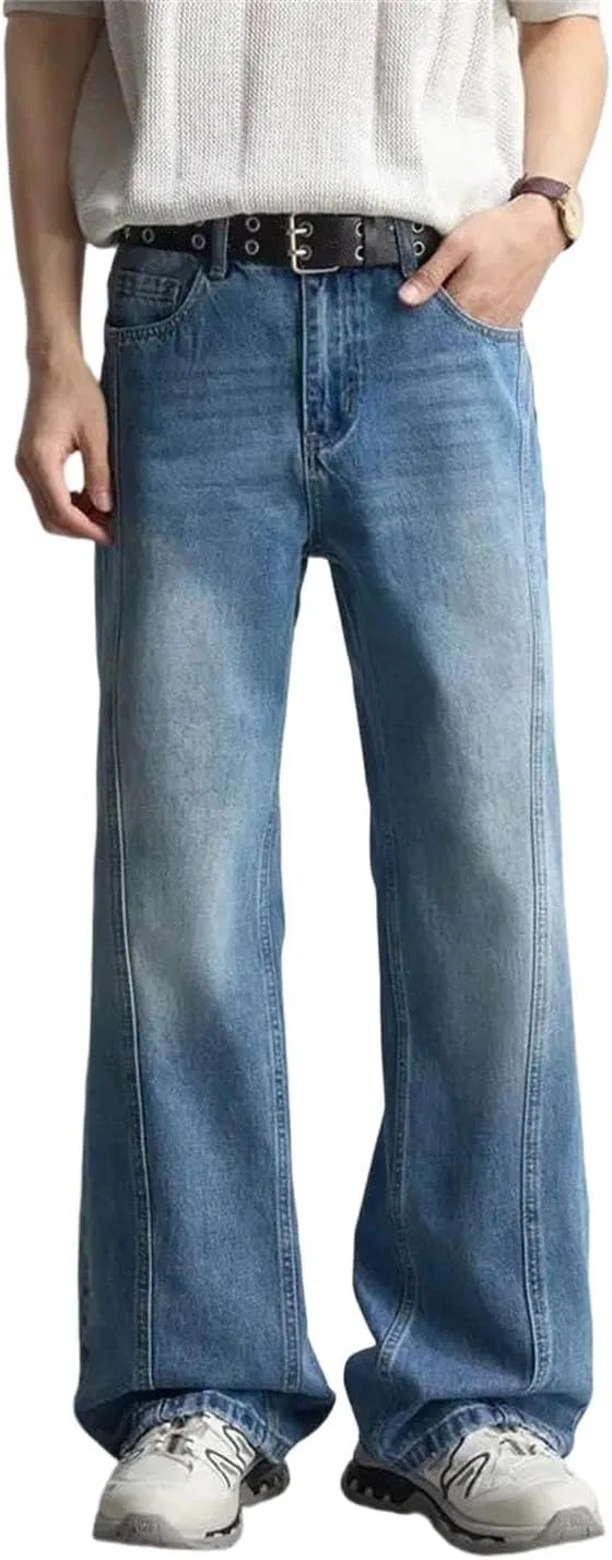 Джинсы прямые Vintage, Fc012 Blue