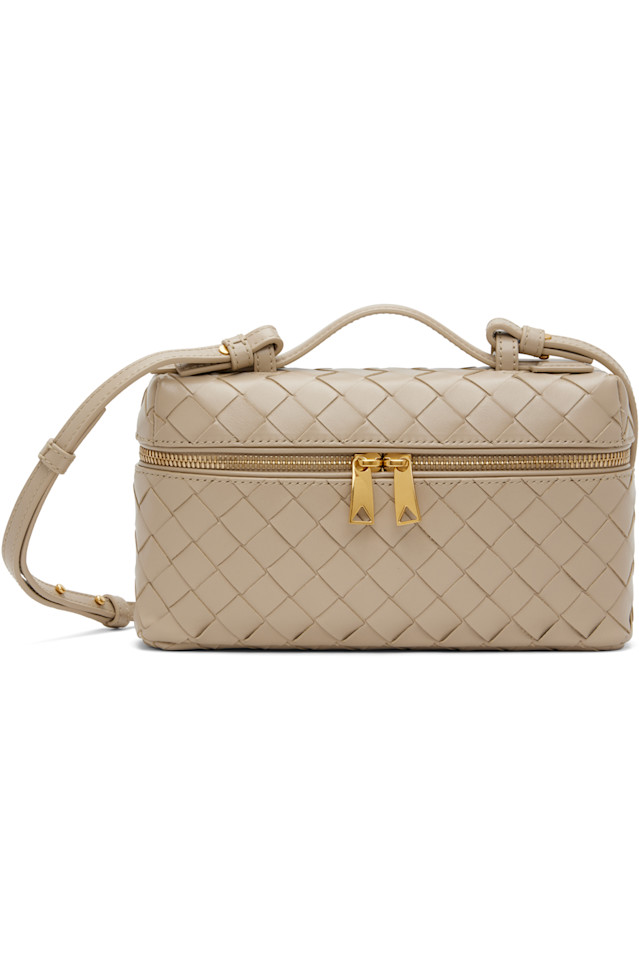 

Бум-бум сумка Bottega Veneta, экрю