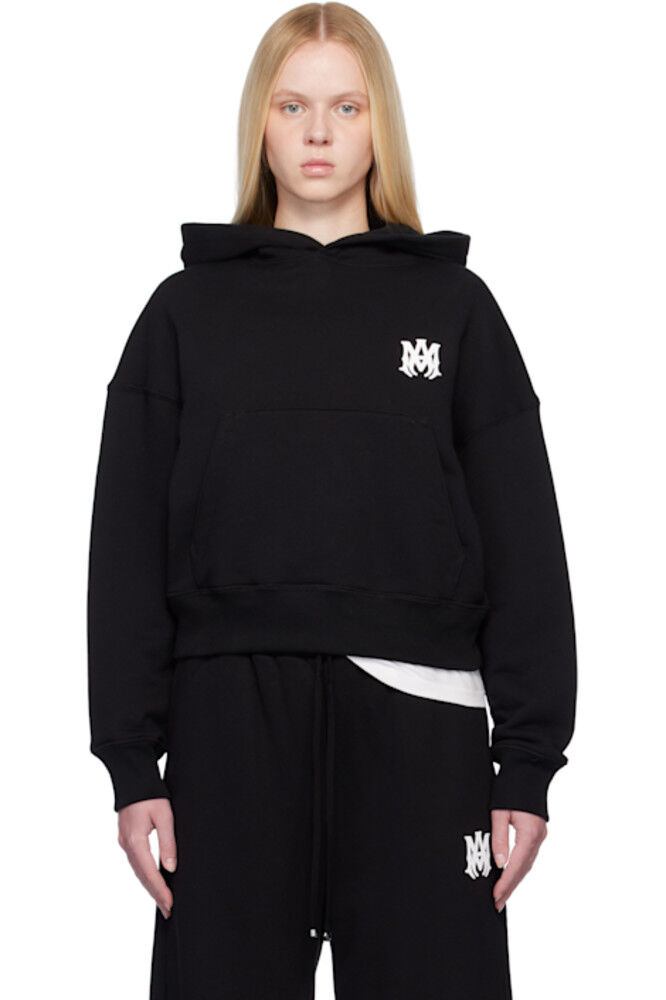 

Черная толстовка с капюшоном с логотипом MA Core AMIRI