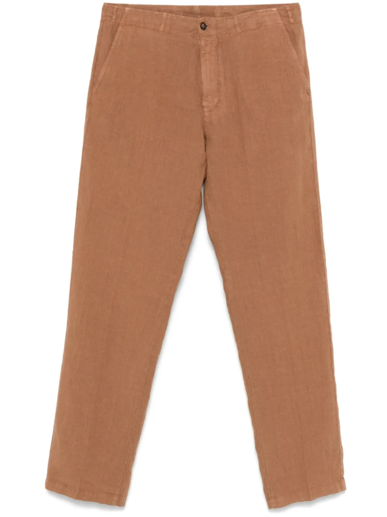 

Corneliani льняные брюки, коричневый