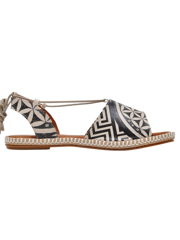 Сандалии на плоской подошве Dogo Hazel Sandalen - Mosaics, бежевый — фото 3